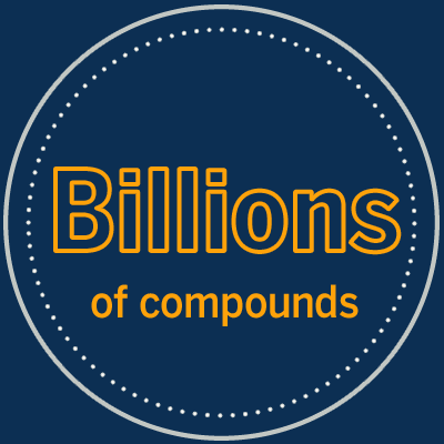 Billions of compounds